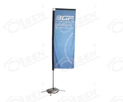 Rectangle flagpole