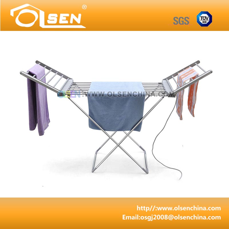 Electric Heated Clothes Airer With Wings